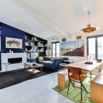 壁面収納　リビング