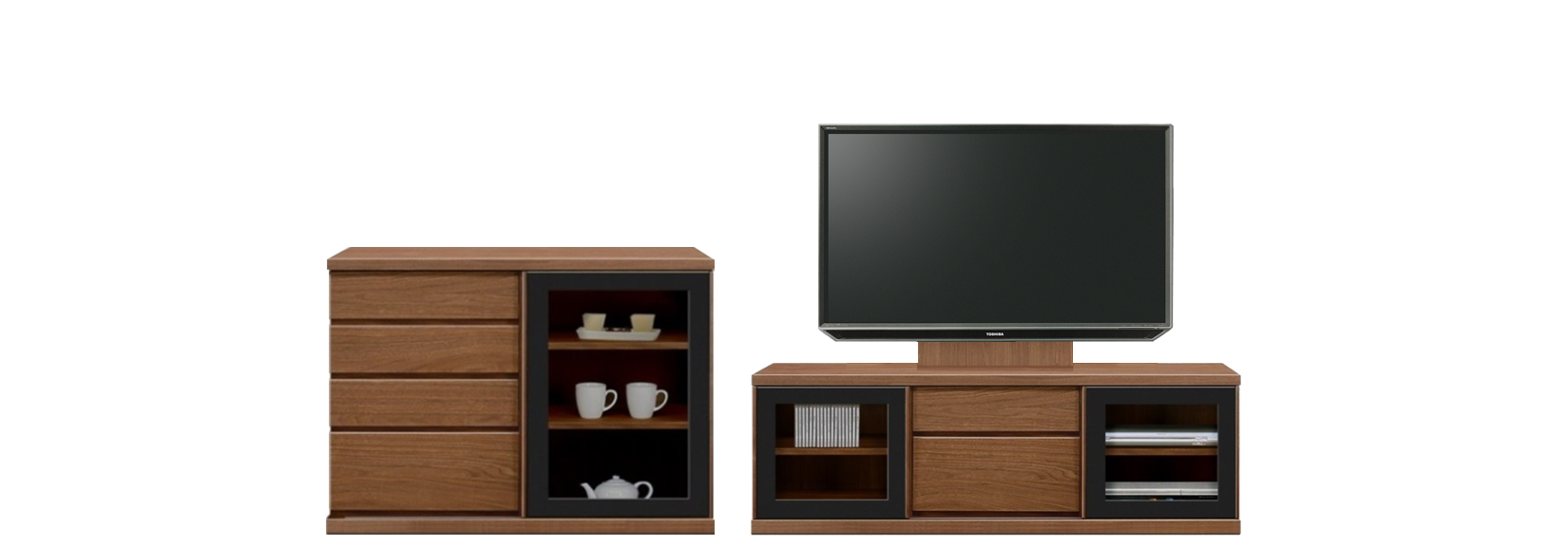 大川家具インテリア通販】天然木Alegreテレビボードの特長