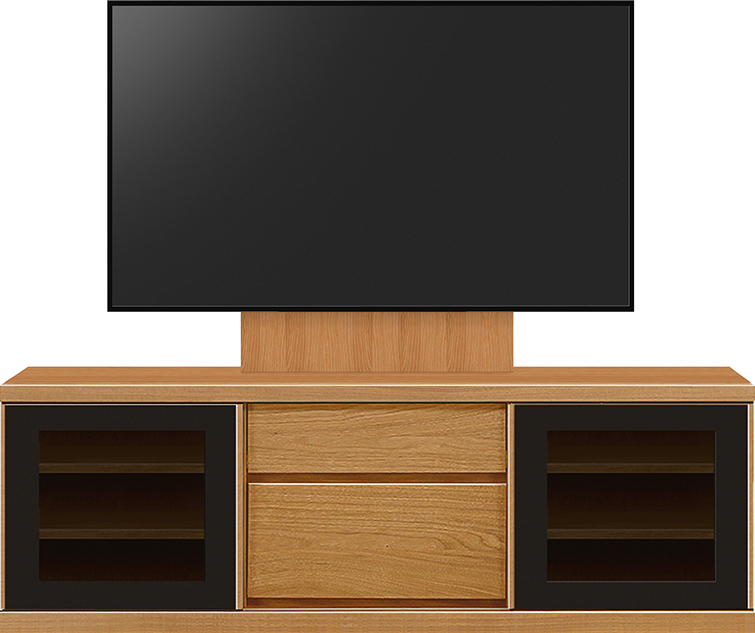 Alegreシリーズ（ダイニングボード・ショーケースなど） 150TVボード＋壁掛けパネルセット　H45