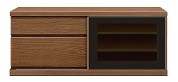 テレビボード(幅120cm・ウォールナット)