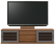 テレビボード、テレビボード（壁掛けパネルセット）(幅190cm・ウォールナット)