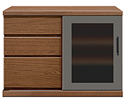 テレビボード(幅90cm・ウォールナット)