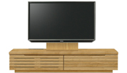 テレビボード、テレビボード（壁掛けパネルセット）(幅170cm・オークナチュラル)