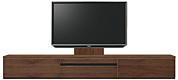 テレビボード、テレビボード（壁掛けパネルセット）(幅300cm・ウォールナット)