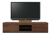 テレビボード、テレビボード（壁掛けパネルセット）(幅180cm・ウォールナット)
