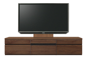 テレビボード、テレビボード（壁掛けパネルセット）(幅180cm・ウォールナット)