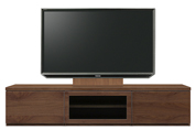 テレビボード、テレビボード（壁掛けパネルセット）(幅190cm・ウォールナット)