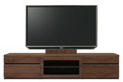 テレビボード、テレビボード（壁掛けパネルセット）(幅190cm・ウォールナット)