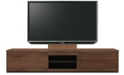 テレビボード、テレビボード（壁掛けパネルセット）(幅200cm・ウォールナット)