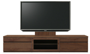 テレビボード、テレビボード（壁掛けパネルセット）(幅210cm・ウォールナット)
