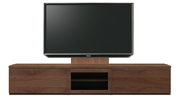 テレビボード、テレビボード（壁掛けパネルセット）(幅220cm・ウォールナット)