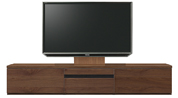 テレビボード、テレビボード（壁掛けパネルセット）(幅230cm・ウォールナット)