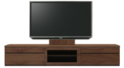 テレビボード、テレビボード（壁掛けパネルセット）(幅230cm・ウォールナット)