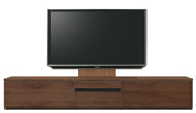 テレビボード、テレビボード（壁掛けパネルセット）(幅240cm・ウォールナット)