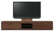テレビボード、テレビボード（壁掛けパネルセット）(幅240cm・ウォールナット)
