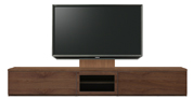 テレビボード、テレビボード（壁掛けパネルセット）(幅260cm・ウォールナット)