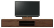 テレビボード、テレビボード（壁掛けパネルセット）(幅270cm・ウォールナット)