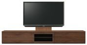 テレビボード、テレビボード（壁掛けパネルセット）(幅270cm・ウォールナット)