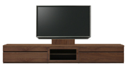 テレビボード、テレビボード（壁掛けパネルセット）(幅270cm・ウォールナット)
