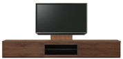 テレビボード、テレビボード（壁掛けパネルセット）(幅290cm・ウォールナット)