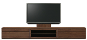 テレビボード、テレビボード（壁掛けパネルセット）(幅300cm・ウォールナット)