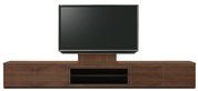 テレビボード、テレビボード（壁掛けパネルセット）(幅300cm・ウォールナット)