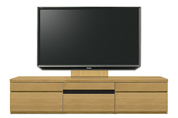 テレビボード、テレビボード（壁掛けパネルセット）(幅180cm・オークナチュラル)