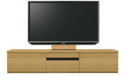 テレビボード、テレビボード（壁掛けパネルセット）(幅200cm・オークナチュラル)