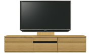 テレビボード、テレビボード（壁掛けパネルセット）(幅200cm・オークナチュラル)