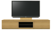 テレビボード、テレビボード（壁掛けパネルセット）(幅210cm・オークナチュラル)