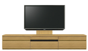 テレビボード、テレビボード（壁掛けパネルセット）(幅240cm・オークナチュラル)