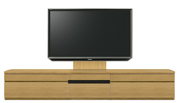 テレビボード、テレビボード（壁掛けパネルセット）(幅240cm・オークナチュラル)