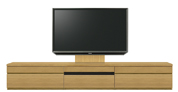テレビボード、テレビボード（壁掛けパネルセット）(幅260cm・オークナチュラル)