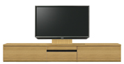 テレビボード、テレビボード（壁掛けパネルセット）(幅270cm・オークナチュラル)