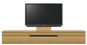 テレビボード、テレビボード（壁掛けパネルセット）(幅270cm・オークナチュラル)