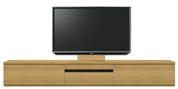 テレビボード、テレビボード（壁掛けパネルセット）(幅280cm・オークナチュラル)