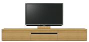 テレビボード、テレビボード（壁掛けパネルセット）(幅290cm・オークナチュラル)