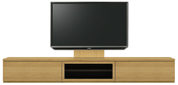テレビボード、テレビボード（壁掛けパネルセット）(幅290cm・オークナチュラル)