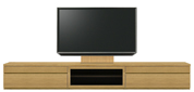 テレビボード、テレビボード（壁掛けパネルセット）(幅290cm・オークナチュラル)