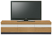 テレビボード(幅180cm・オークナチュラル)