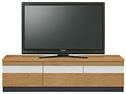 テレビボード(幅160cm・オークナチュラル)