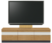 テレビボード、テレビボード（壁掛けパネルセット）(幅160cm・オークナチュラル)