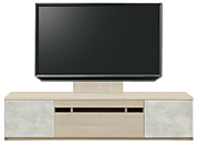 テレビボード、テレビボード（壁掛けパネルセット）(幅180cm・ホワイトオーク)