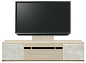 テレビボード、テレビボード（壁掛けパネルセット）(幅180cm・オークホワイト)