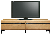 テレビボード(幅180cm・オークナチュラル)
