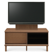 テレビボード、テレビボード（壁掛けパネルセット）(幅90cm・ウォールナット)