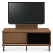 テレビボード、テレビボード（壁掛けパネルセット）(幅100cm・ウォールナット)