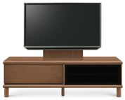 テレビボード、テレビボード（壁掛けパネルセット）(幅140cm・ウォールナット)