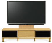 テレビボード、テレビボード（壁掛けパネルセット）(幅170cm・オークナチュラル)