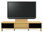 テレビボード、テレビボード（壁掛けパネルセット）(幅200cm・オークナチュラル)